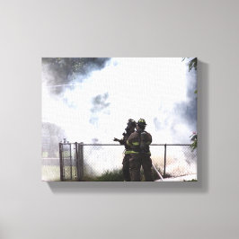 Firefighter Canvastryck