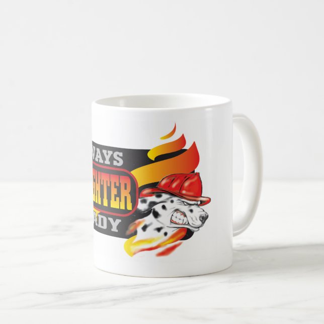 Firefighter Coffee Mugg (Framsida höger)