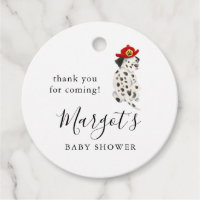 Firefighter Dalmatian Hund Baby Shower