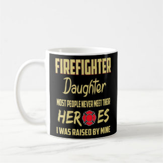 Firefighter DaughHeroes Pappa Kaffemugg