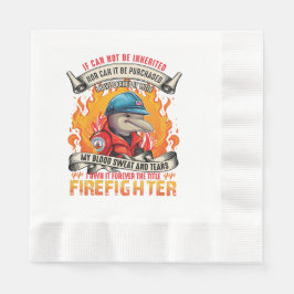 Firefighter Dolphin Pappersservett
