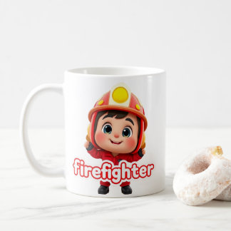 firefighter - feuerwehr geschenkidee tasse kaffemugg