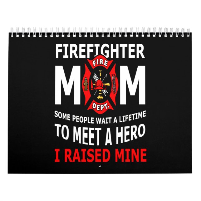 Firefighter | Firefighter Mamma Vissa personer Kalender (Omslag)