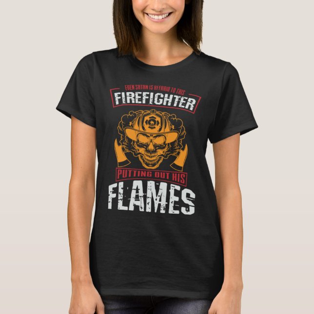 firefighter & firetruck  for firefighters  13 t shirt (Framsida)