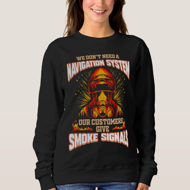 Firefighter   for Volunteer House Fire Brigade T Shirt (Framsida)