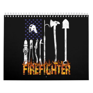 Firefighter Gift Firefighter Älskare Gift Kalender