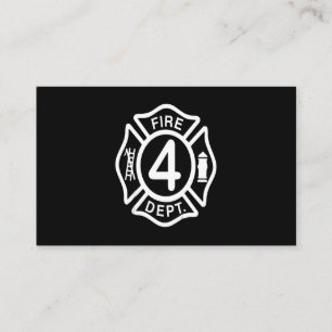 Firefighter Gift Gåvor för brandbekämpning Visitkort