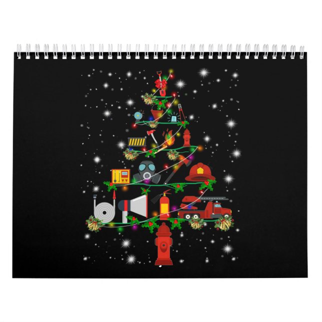 Firefighter Gift | God jul Firefighter Roligt Kalender (Omslag)