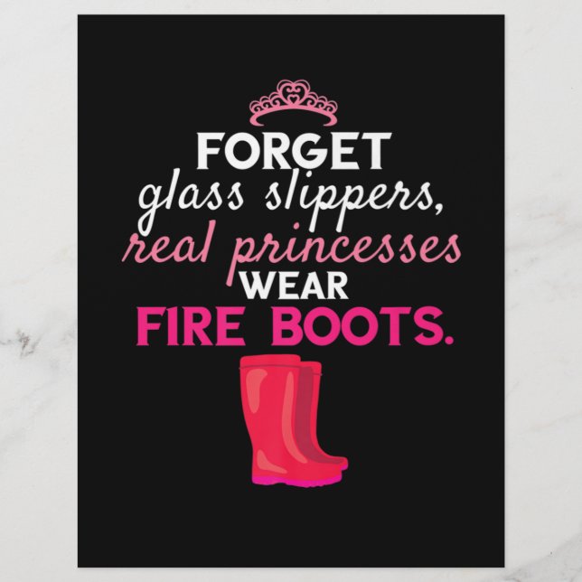 Firefighter Gift | Jag släcker brandsläckare Brevhuvud (Framsida)