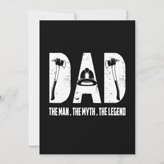 Firefighter Gift | Mannen Myth the legend (Framsida)
