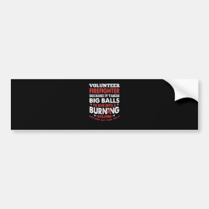 Firefighter Gift   Volunteer Firefighter Bildekal