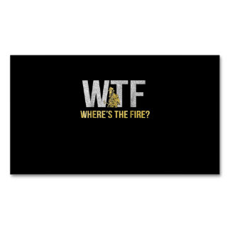 Firefighter Gift | WTF:s brandsläckare Magnetiska Visitkort