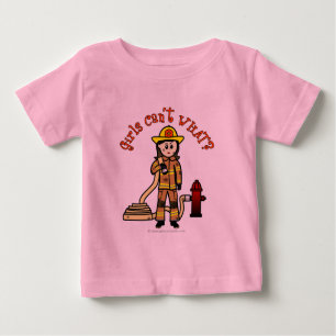 Firefighter Girl Tee Shirt