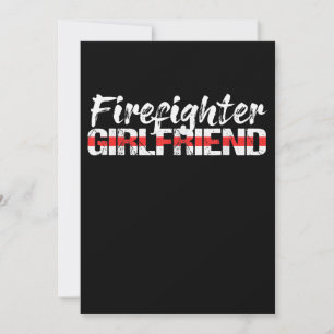 Firefighter Girlkompis Thin Red Line FireKvant Julkort