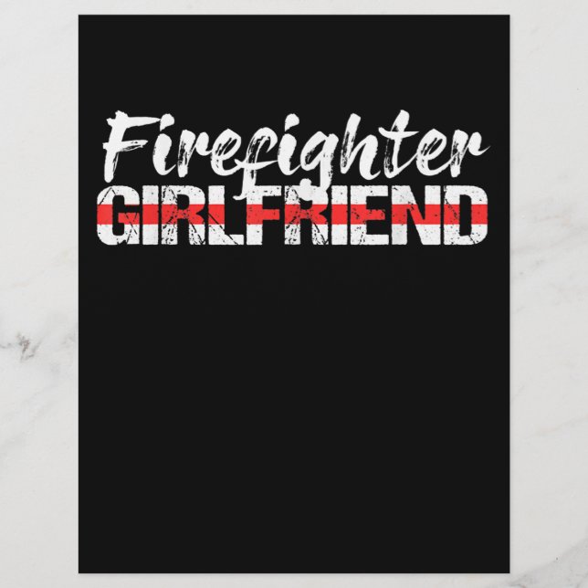 Firefighter Girlkompis Thin Red Line FireKvant Reklamblad (Framsidan)