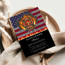 Firefighter Graduation Party