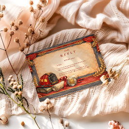 Firefighter Graduation Party OSA Kort