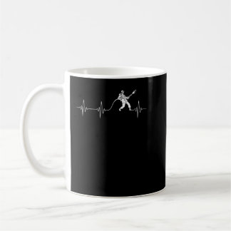 Firefighter Heartbeat Fireman Firefighting Rescuer Kaffemugg