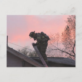Firefighter Helg Vykort