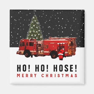 Firefighter Helgdag Gifts Magnet