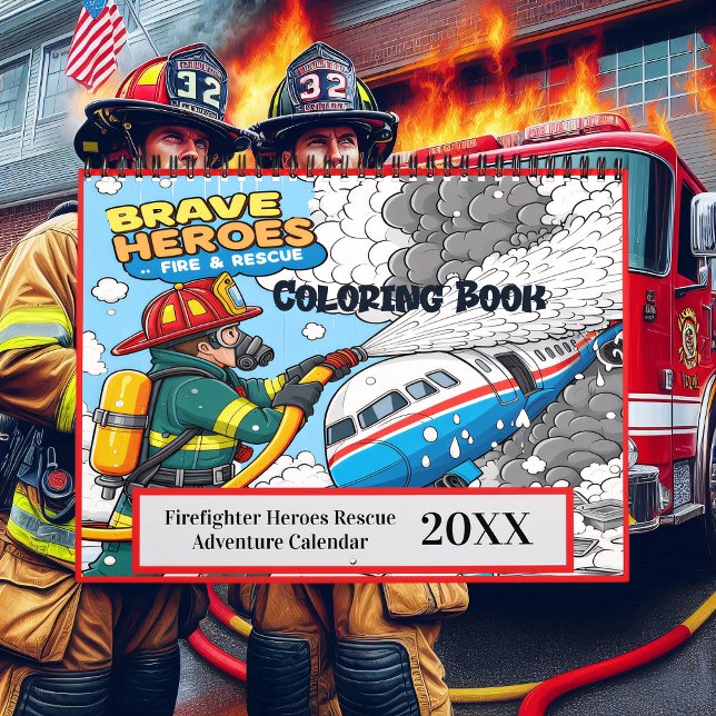Firefighter Heroes Rädding Äventyr 20XX Kalender (Skapare uppladdad)