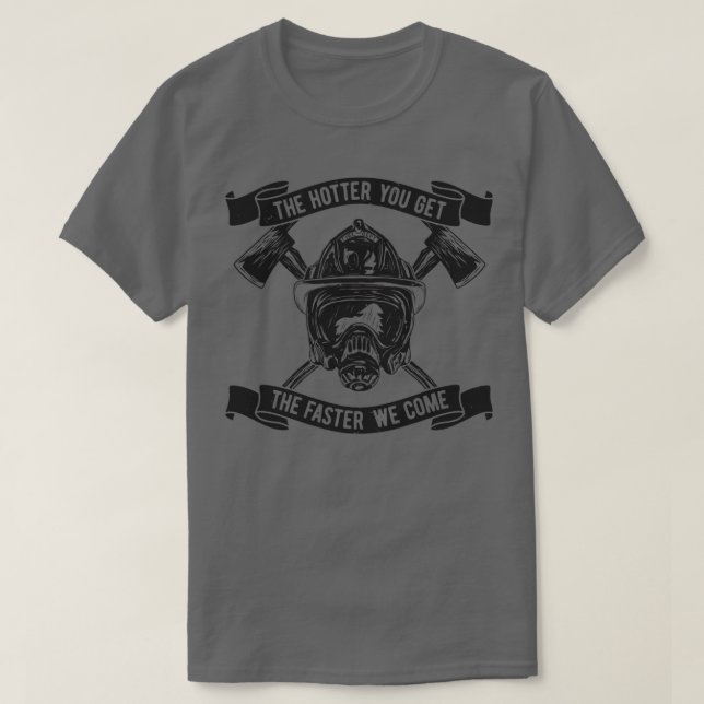 Firefighter Humor anpassad design 1 T Shirt (Design framsida)
