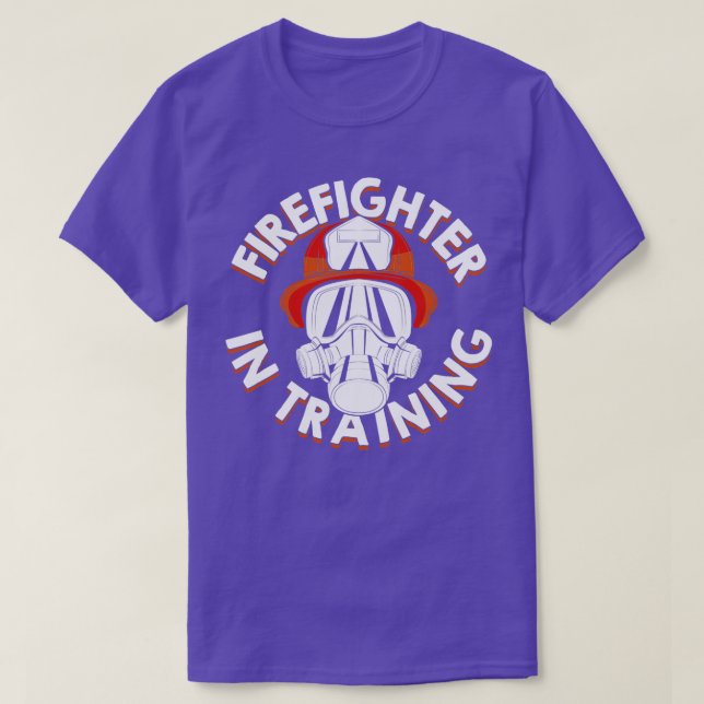 Firefighter in Training Future Fireman Gift T Shirt (Design framsida)