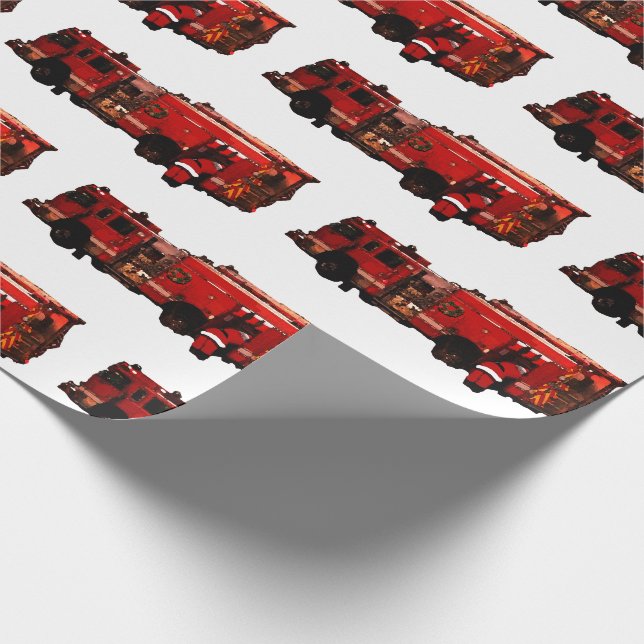 Firefighter jultomten presentpapper (Hörn)