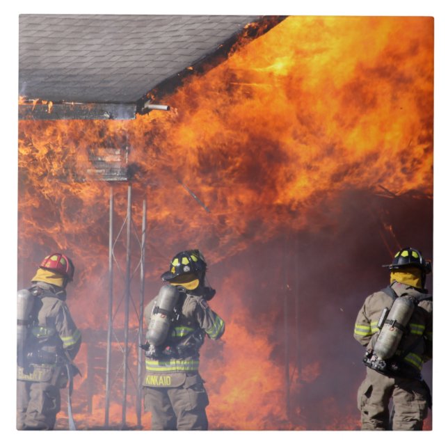 Firefighter Kakelplatta (Framsidan)