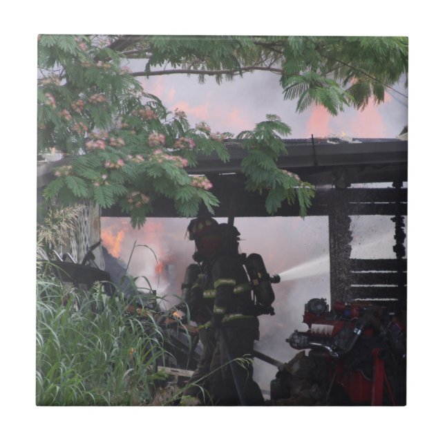 Firefighter Kakelplatta (Framsidan)