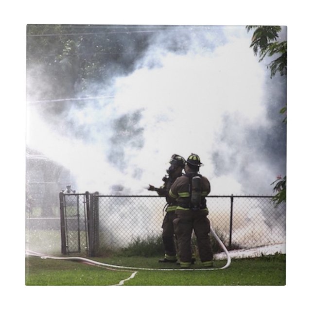 Firefighter Kakelplatta (Framsidan)