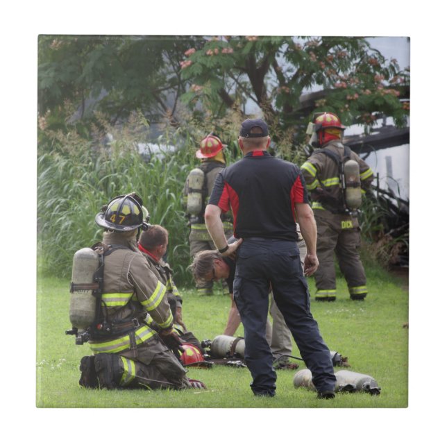 Firefighter Kakelplatta (Framsidan)