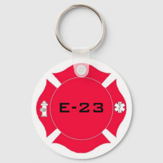 Firefighter Keychain Nyckelring