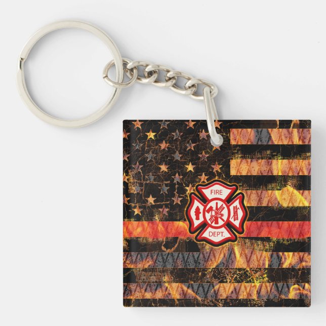 Firefighter Kor och Flames (Framsidan)