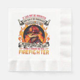 Firefighter Lizards Pappersservett