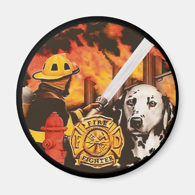Firefighter Magnet (Framsidan)