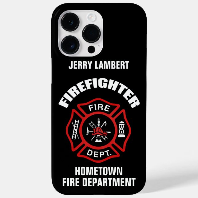 Firefighter Namn-mall (Baksida)