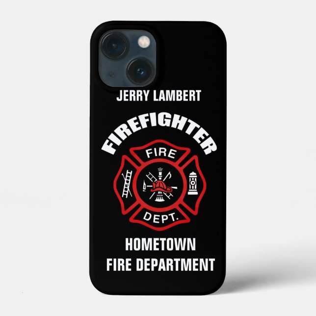 Firefighter Namn-mall (Baksida)