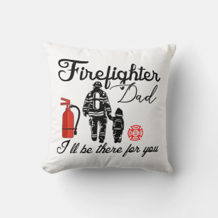 Firefighter Pappa Fars dag-gåvor Kudde