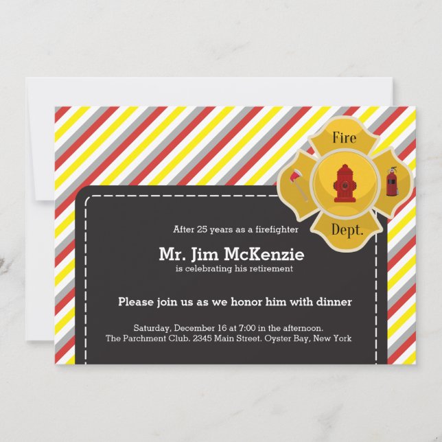 Firefighter pension inbjudningar (Framsida)