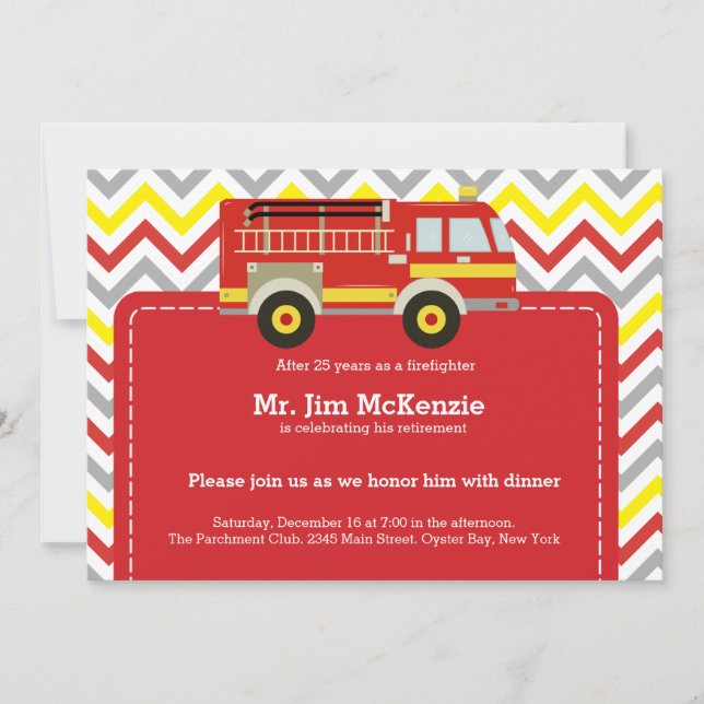 Firefighter pension inbjudningar (Framsida)