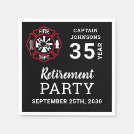 Firefighter Pension Malese Kor Personlig Pappersservett