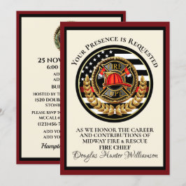 Firefighter Pension / Recognition Inbjudningar