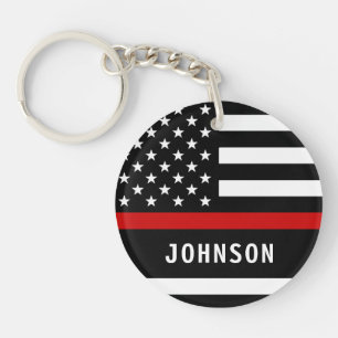 Firefighter Personlig Modern Thin Red Line