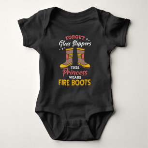 Firefighter Princess Proud Fire Fighter Girl T Shirt