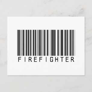 Firefighter Pub-kod Vykort