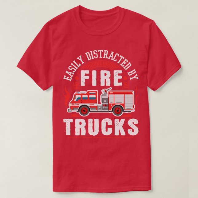 Firefighter Quote Gift Funny Fireman T Shirt (Design framsida)