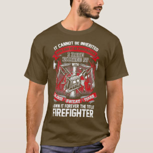 Firefighter Rescuer EMT Sjukvårdare Gift Hero T Shirt