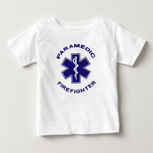Firefighter Sjukvårdare Tee (Framsida)