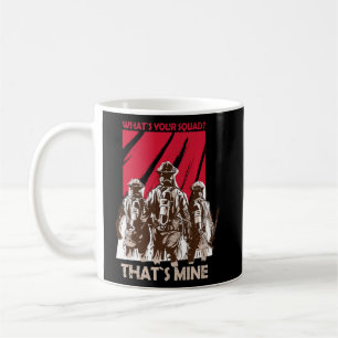 Firefighter Squad Fireman Kaffemugg